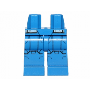 blue hips and legs with sw black special forces clone trooper armor pattern