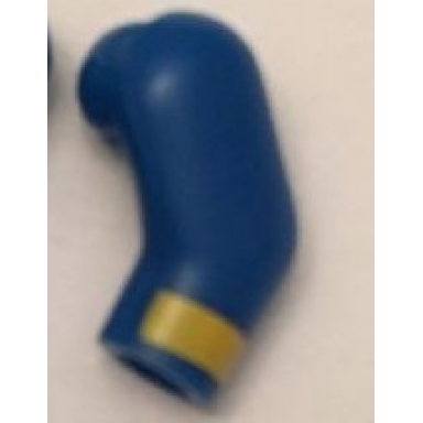 blue arm left with yellow stripe pattern