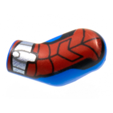 blue arm left with red armor silver cuff pattern