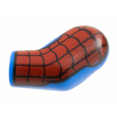 blue arm left with red patch and black webbing pattern