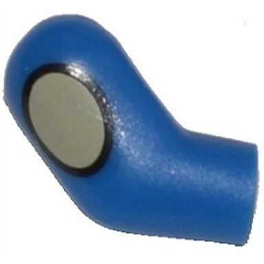 blue arm right with tan oval pattern
