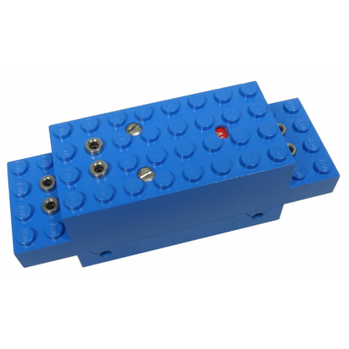 blue electric motor 4.5v type b 12 x 4 x 3 1 3 train