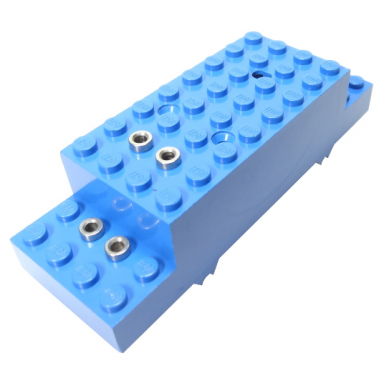 blue electric motor 4.5v 12v type b 12 x 4 x 3 1 3 upper housing train