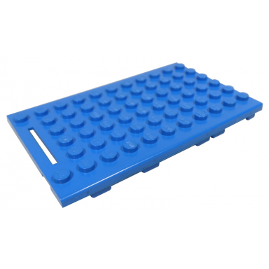 blue electric 4.5v battery box 6 x 11 x 3 type ii top