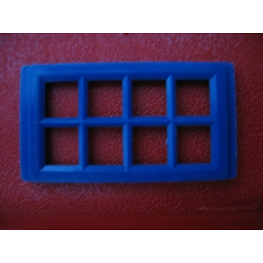 window 8 pane for slotted bricks