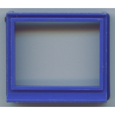 window 1 x 4 x 3 with glass for slotted bricks