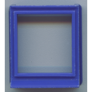 window 1 x 3 x 3 with glass for slotted bricks