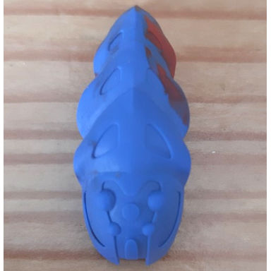 blue bionicle rahkshi kraata stage 4 with marbled pattern list head color describe the rest