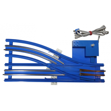 blue train track 12v switch point right type 1 automatic