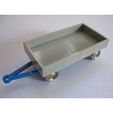 ho scale mercedes trailer for open bed truck gray flatbed
