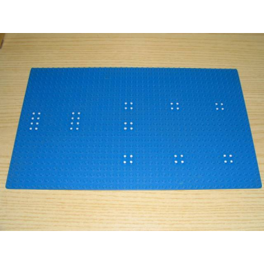 blue baseplate 24 x 40 with set 373 dots pattern