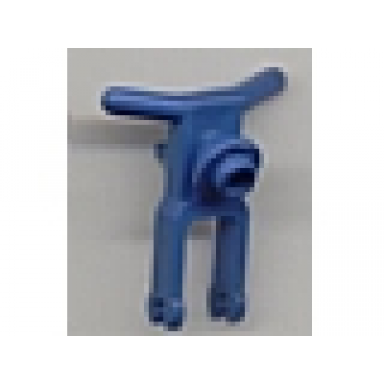 blue motorcycle town body front fork handle bars