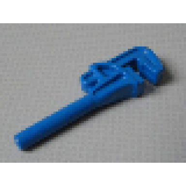 blue minifigure utensil tool pipe wrench