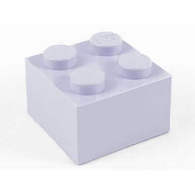 light violet brick 2 x 2