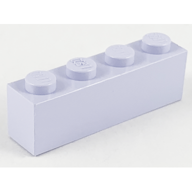 light violet brick 1 x 4