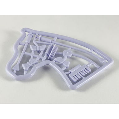 light violet belville accessories - complete sprue - horse tack
