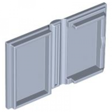 light violet minifigure utensil book 2 x 3