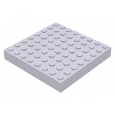 light violet brick 8 x 8