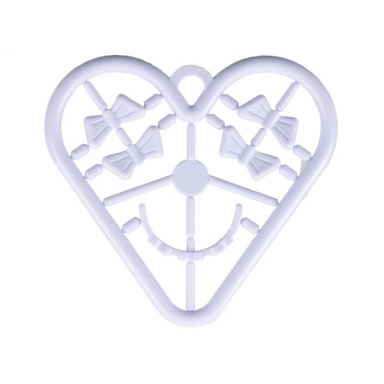 light violet belville clothes accessories - complete sprue - small bows and hairband