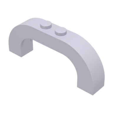 light violet arch 1 x 6 x 2 curved top