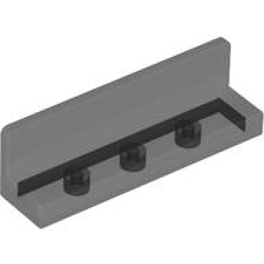trans-black panel 1 x 4 x 1