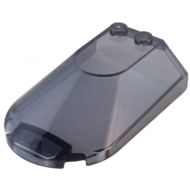 trans-black windscreen 6 x 4 x 1 1 3 canopy sloped sides