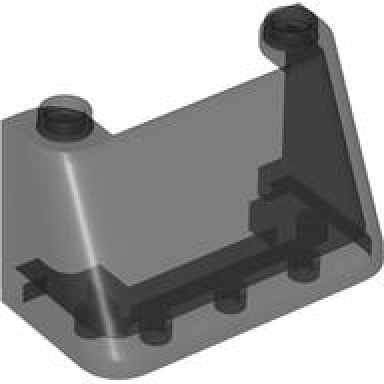 trans-black windscreen 2 x 4 x 2