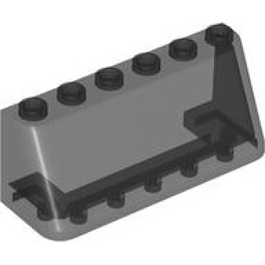 trans-black windscreen 2 x 6 x 2