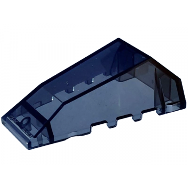 trans-black windscreen 6 x 4 x 1 2 3 canopy with closed back