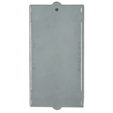 trans-black glass for window 1 x 2 x 3 flat front