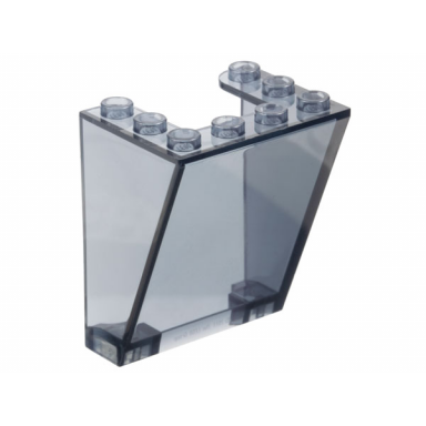 trans-black windscreen 3 x 4 x 4 inverted rounded top corners cutout bottom corners