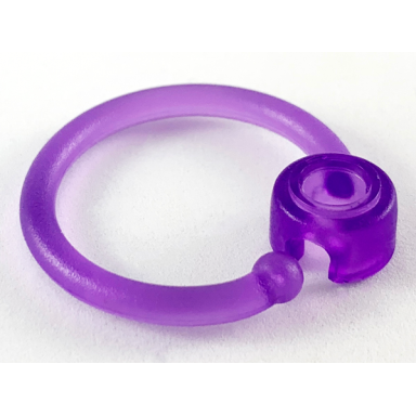 trans-medium purple clikits ring 3 1 2 x 3 1 2 for keys
