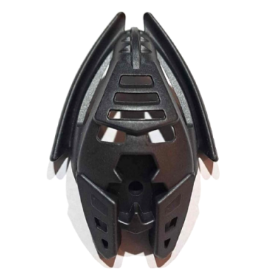 pearl black bionicle mask kraahkan 4 hole chin