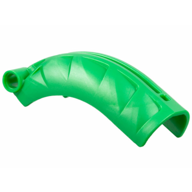 pearl green bionicle rahkshi back cover with groove