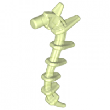 glow in dark opaque plant vine seaweed appendage spiked bionicle spine