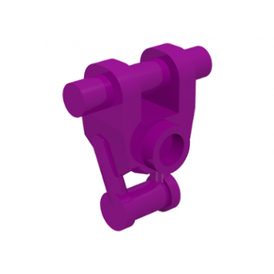 purple torso mechanical battle droid