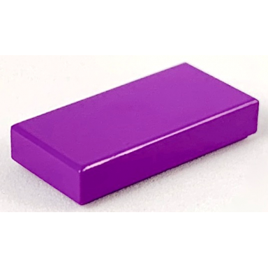 purple tile 1 x 2