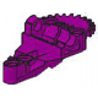 purple technic gearbox half