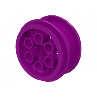purple wheel 20 x 30 balloon medium