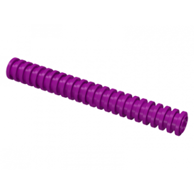 purple hose ribbed 7mm d 8l 6.4cm