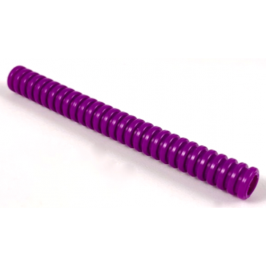 purple hose ribbed 7mm d 9l 7.2cm