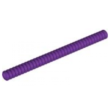 purple hose ribbed 7mm d 12l 9.6cm