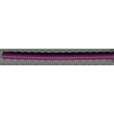 purple hose ribbed 7mm d 16l 12.8cm