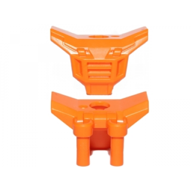 orange minifigure armor space with square shoulder protection