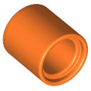 orange technic liftarm thick 1 x 1 spacer