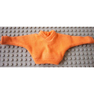 orange scala clothes male sweater v-neck