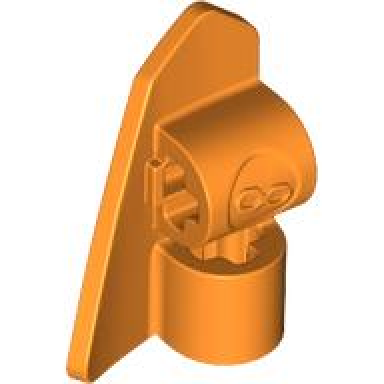 orange technic panel fairing 8 very small smooth short side b