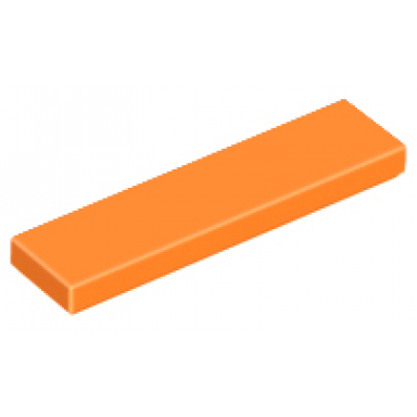 orange tile 1 x 4