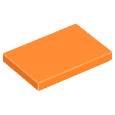 orange tile 2 x 3