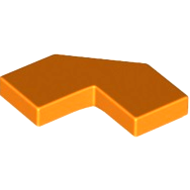 orange tile modified facet 2 x 2